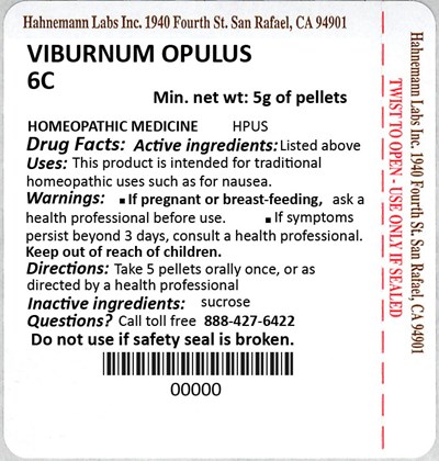 Viburnum Opulus 6c 5g (Viburnum Opulus 6c 5g)